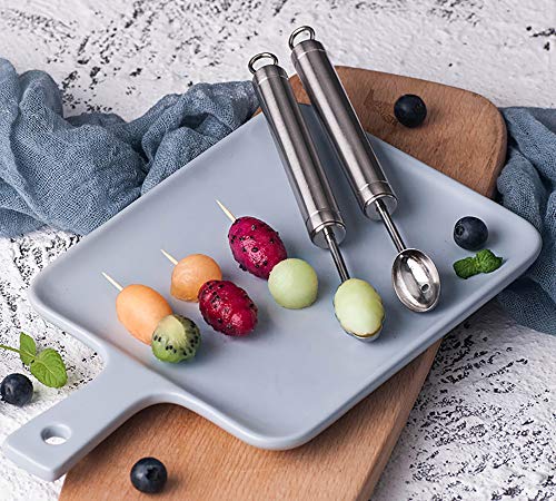 Stainless Steel Melon Ball Scooper, Caterpillar-Shaped Baller, Vegetable Cutter, Fruit Scooper, Funny Kitchen Fruit Tool