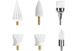 Tooth Polisher Replacement Heads, 6 Tooth Polisher Heads for Tooth Polisher