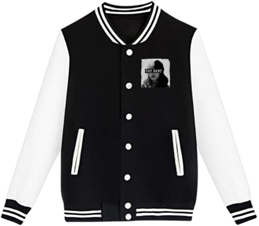 TYJIYSG Melanie Martinez Men Letterman Jacket Outerwear