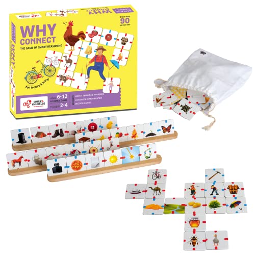Chalk and Chuckles Board Game Why Connect Educational and Family Game