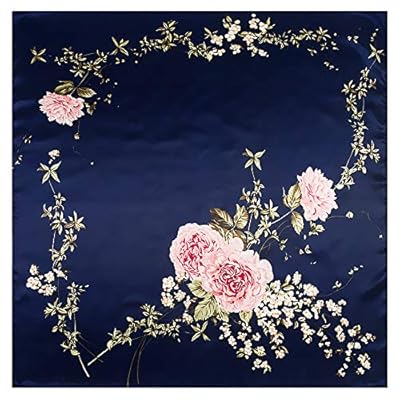 35" Women's Silk Like Scarf Large Satin Square Hair scarf Fashion Pattern Wraps 35" Women's Silk Like Scarf Large Satin Square Hair scarf Fashion Pattern Wraps