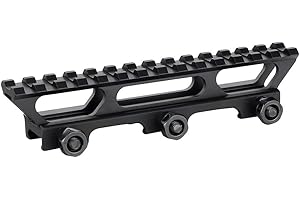 ohhunt Picatinny Riser 1 inch Rail Riser Mount 5.7 inches Length Black