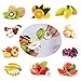 Baby Fruit Feeder Pacifier - Baby Food Feeder Fresh Food Feeder Infant Fruit Teething Toy, 2 Pack with 6 Silicone Sac and 1 Pacifier Clip (Army Green & Orange)