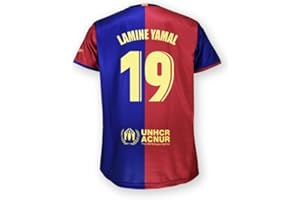 HAVENNOVA Barcelona FC Jersey. Barcelona Home Shirt 24/25 LAMINE YAMAL#. 100% Polyester. Classic fit. Official Barça.