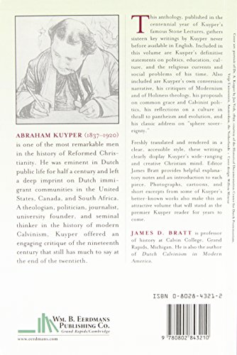 Abraham Kuyper: A Centennial Reader - //medicalbooks.filipinodoctors.org