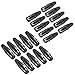 Neewer Micro Snake 3 Pin XLR Charger Connector 20pcs Audio Jack Microphone Connector with Charger Cable 10 Male and 10 Female Connectors Zinc Alloy