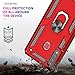 LeYi Compatible for Samsung Galaxy A20S Case (Not Fit A20) with Tempered Glass Screen Protector [2 Pack], [Military Grade] Protective Phone Case with Car Ring Holder Kickstand for Samsung A20S, Red