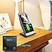 PRUGNA Wireless Fast Charger, Built in Cooling Fan Qi Stand for Samsung Galaxy S8/S8 Plus/S7/S7 Edge/Note 5/S6 Edge Plus, Factory Store - 3 Coils - 10W