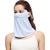 Sun UV Face Mask UPF50+ Neck Gaiter Scarf Breathable Cooling Face Cover for Outdoor Activities
