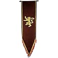 Bandera De La Casa Targaryen De Juego De Tronos - 167x33 Cm, Poliéster, Decoración Para Fans