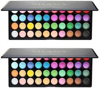 SHANY Eyeshadow Palette, Boutique, 40 Color (2pack)