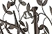Deco 79 Metal Tree Home Wall Decor Indoor Outdoor Wall Sculpture with Leaves, Wall Art 31
