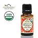 US Organic 100% Pure Sweet Orange Essential Oil - USDA Certified Organic - 15 ml - w/Improved caps and droppers (More Size Variations Available)