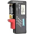 Nartel® LCD Digital Battery Tester Volt Checker Multi Size for AA AAA C D 9V 1.5V Button Cell Batteries (Requires No Battery to Operate)