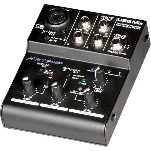 ART USBMix - 3 Channel USB Mixer w/ Audacity Recording Software - Thumbnail 4
