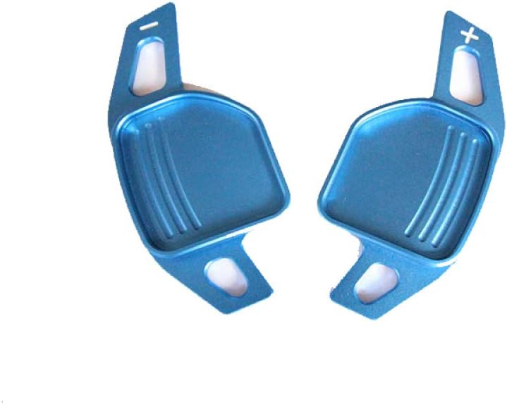 WESQAQ for Audi A3 A4 A4L A5 A6 A7 A8 Q3 Q5 Q7 TT S3 R8 1 Pair Car Sports Steering Wheel Shift Paddle Shifter fit Red Silver Black Blue