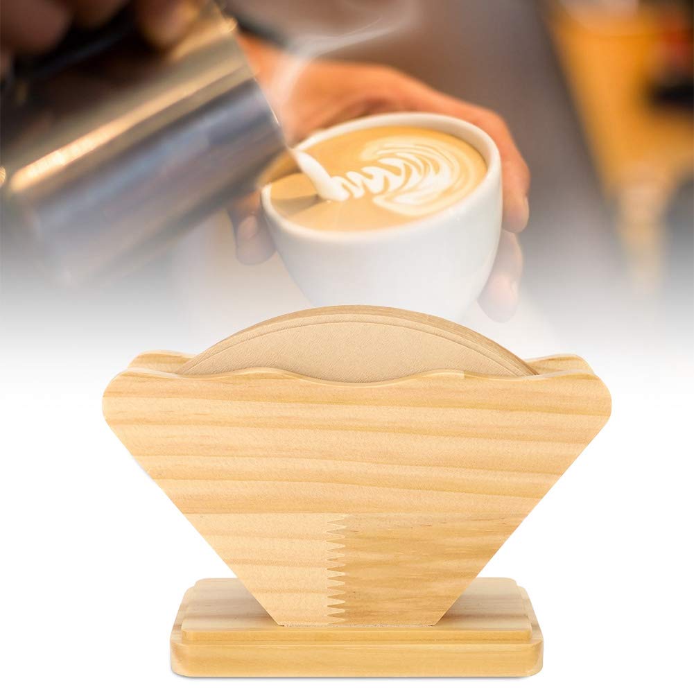 Coffee Filter Stand, Reusable Durable Coffee Filter Rack, 100pcs for