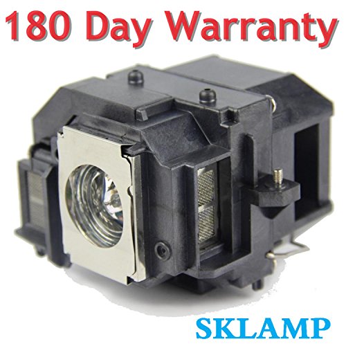 WoProlight ELP-LP55 / ELP-LP56 Replacement Lamp Bulb with Housing for Epson EH-DM3 MovieMate 60 62,Epson EB-W8D Projectors