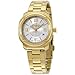 Wenger Silver Dial Gold Tone Stainless Steel Ladies Watch 011121113