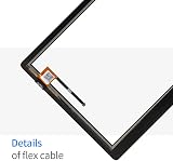LADYSON 10.1" Screen Replacement for Lenovo Tab E10 HD TB-X104 TB-X104F Touch view 6