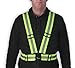 Travelwey Reflective Vest, Safety Gear, Visibility Day and Night, Small, Medium, Large