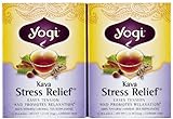 Yogi Tea Kava Stress Relief, Herbal Supplement, Tea Bags, 16 ct, 2 pk