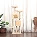 Hey-bro 60 inches Large Multi-Level Cat Tree Condo Furniture with Sisal-Covered Scratching Posts, 2 Plush Condos, 2 Plush Perches, for Kittens, Cats and Petsthumb 2
