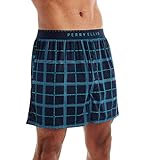 Perry Ellis Luxe Dotted Square Print Boxer Short (163030)