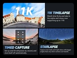 Insta360 X4 Basic Bundle-8K Waterproof 360 Action
