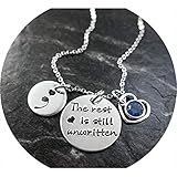 Semicolon Necklace Pendant Trendy Simple Necklaces
