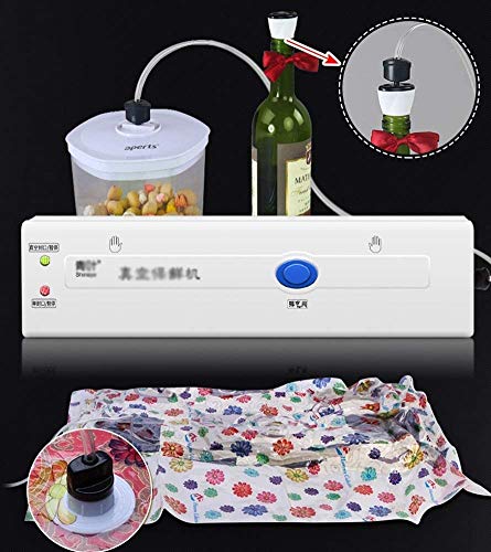 LKNJLL Vakuumierer, Automatische Lebensmittel Sealer Maschine Lebensmittel Vakuum-Luftdichtsystem for… – Bild 5