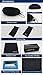 DUCO Fit Over Wraparound Sunglasses for Men and Women Polarized Wear Over Sunglasses 8960 (Black Frame Gray Lens,Lens Height 36mm)