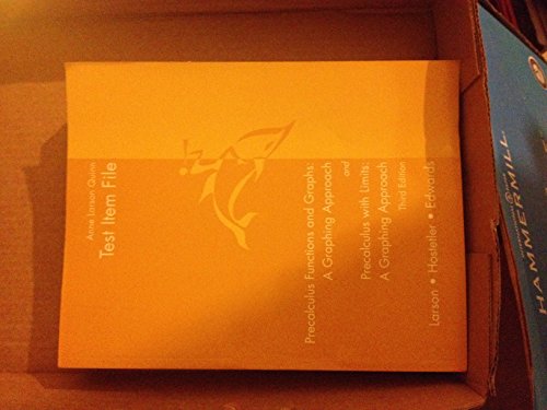 Precalculus A Graphing Approach 7th Edition