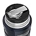 THERMOS Stainless King Vacuum-Insulated Food Jar with Spoon, 16 Ounce, Midnight Blue