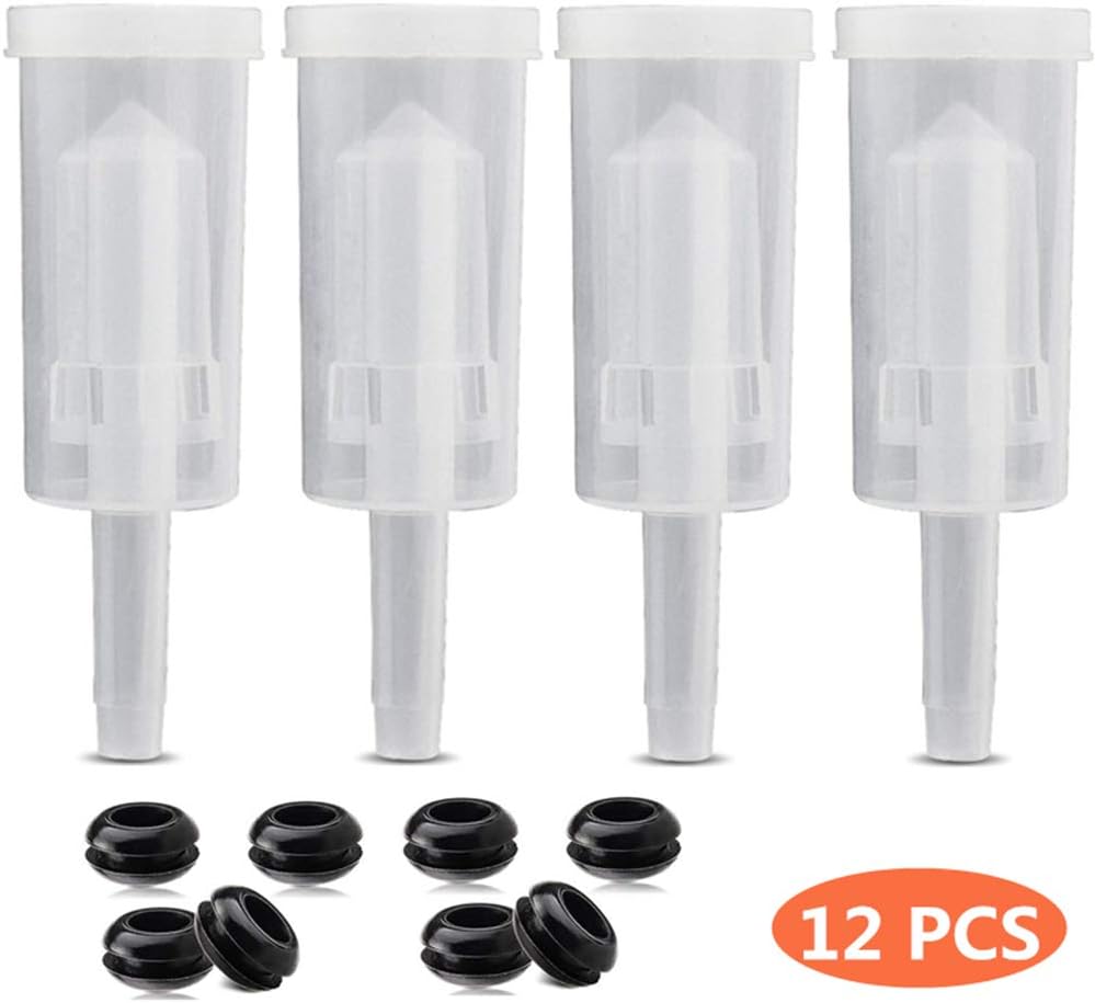 3Piece Air Locks, 3 Piece Airlock With Silicone Grommet