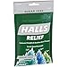 Halls Relief Sugar Free Assorted Mint Flavor Cough Drops, 1 Bag, 25 Count