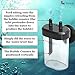 Rhinox CO2 Bubble Counter - Accurate CO2 Reading for Healthier Aquatic Plants and Fish - Quick & Simple to Connect to Aquariums - Used CO2 Diffuser Set - Made of BPA-Free Plastic - DIY Project