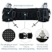 Hydration Running Belt, Neoprene Waterproof Running Gear Belt Fitness Belt - Fits iPhone 6 Plus - with 2 BPA Free Water Bottles