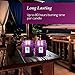 Aromatherapy Scented Candles - Great for Minimalistic Home Decor, Stress Relief, and Gift Set of Two 16 Ounce Mason Jar Candles (Island Orchid)