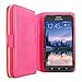 S6 Active Case, Galaxy S6 Active Case, Cellularvilla Wallet Bag Case, Pu Leather Flip [Card Slots] Case, [Zipper Wallet] [Magnetic Detachable] Back Cover for Samsung Galaxy S6 Active G890 (Pink)