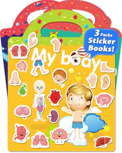 Walenced Reusable Sticker Book