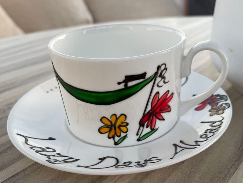 Dreamair Retirement Fine Bone China Cup & Saucer Set