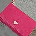 Envelope Wallet Purse Phone Case for iPhone 4 4S 5 5S Samsung S2 (Rose Red)
