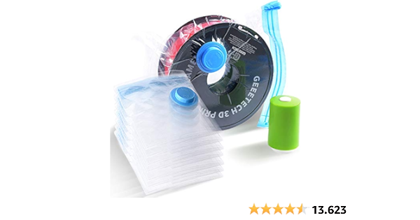 GEEETECH Vacuumed Air-tight - Lote de 4 bolsas (2 x anchura ...