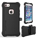 iPhone 7 Case, Ballistic [Tough Jacket Maxx Series] Heavy Duty Protection Black Case for Apple iPhone 7 Drop Test Certified 8ft Impact Drop Protection Rugged Rotating Holster Clip & Screen Protector