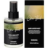 Perfumed Hair Mist for Women – Castor Oil for Shine & Long-Lasting Scent, Clean Hair Perfume & Body Mist – Botanical Waters & 17 Amino Acids, Sulfate, Paraben, Silicone-Free – Cirus Floral, 125ml