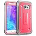 Galaxy S6 Case, SUPCASE Full-body Rugged Holster Case with Built-in Screen Protector for Samsung Galaxy S6 (2015 Release), Unicorn Beetle PRO Series - Retail Package (Pink/Gray)