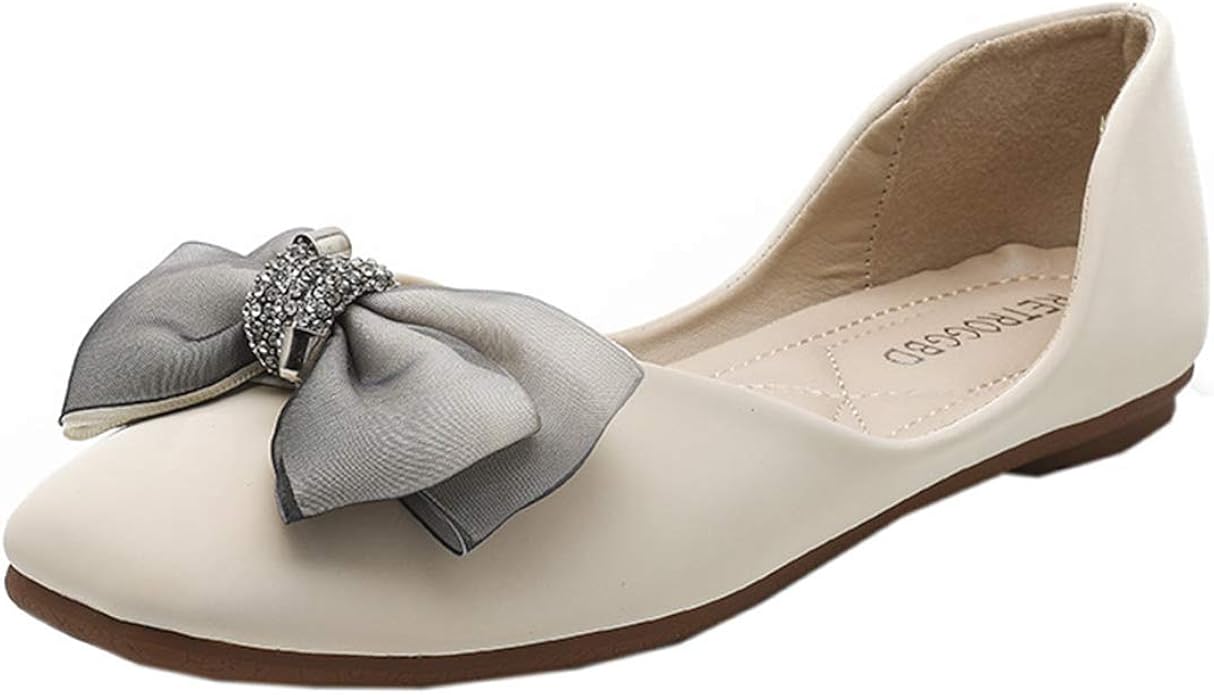 closed in flat shoes