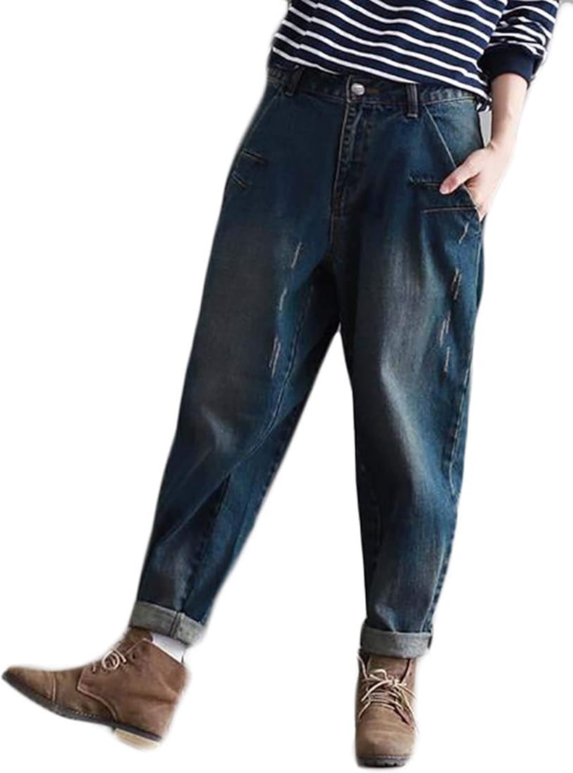 high rise harem pants