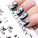 NICOLE DIARY Nail Art Stickers Elegant Birds Trees Nail Art Decoration NDS-38
